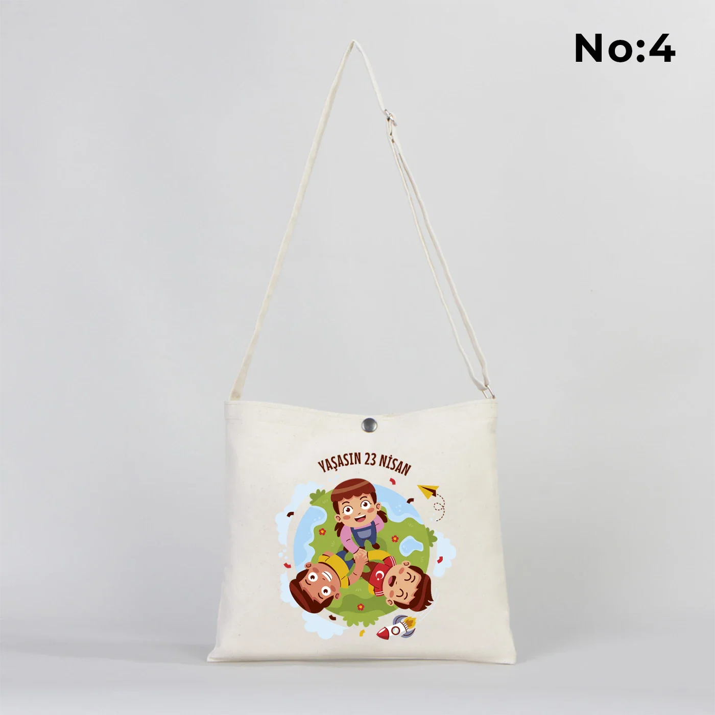 35x30 cm Çıt Çıtlı Heybe - 23 Nisan Çantası - kullanım örneği