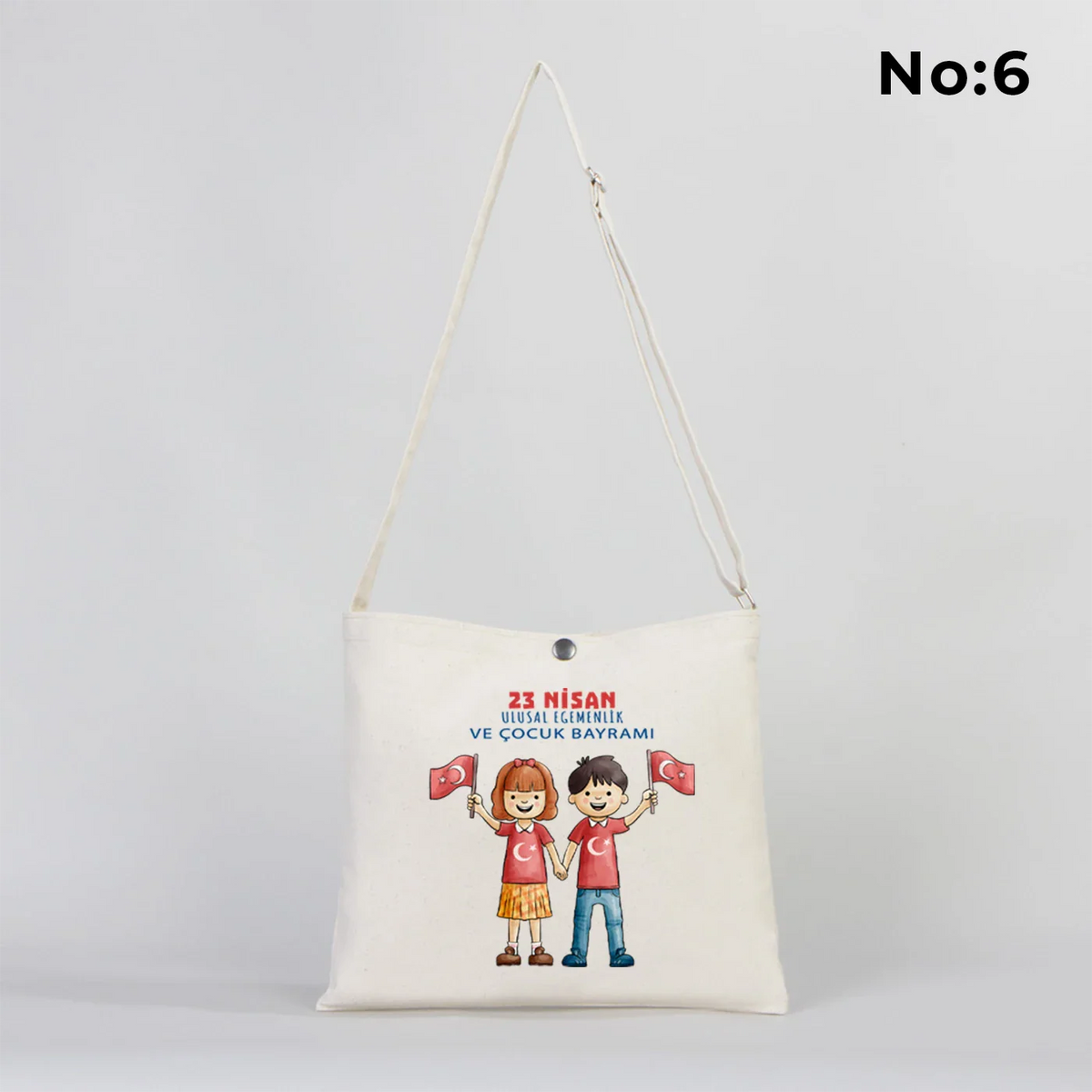 35x30 cm Çıt Çıtlı Heybe - 23 Nisan Çantası - görsel 6