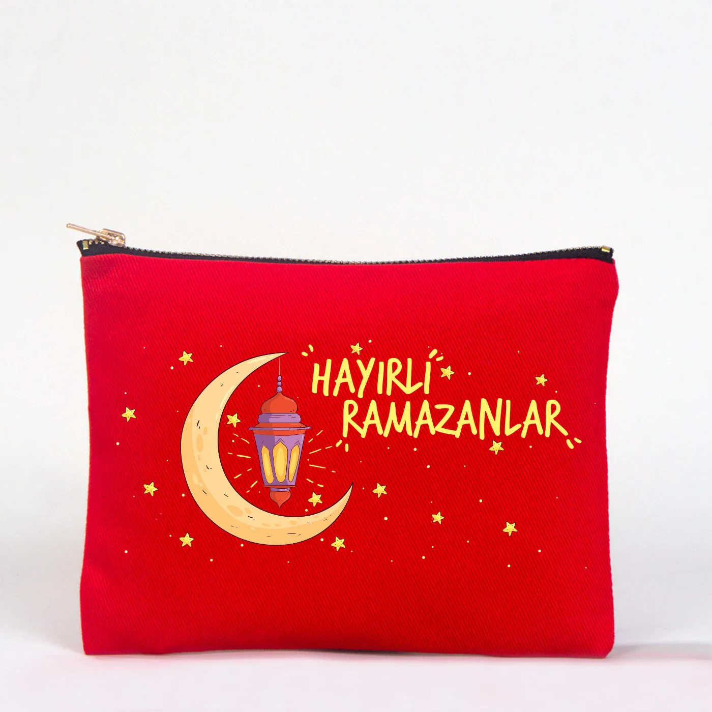 21x15 cm Kırmızı Star Clutch - Bayram Harçlık Cüzdanı - detay görünüm