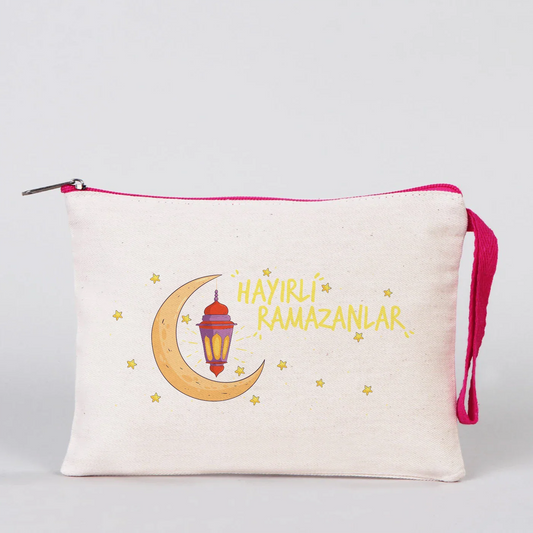 21x15 cm Fuşya Fermuarlı - Bayram Harçlık Cüzdanı - detay görünüm