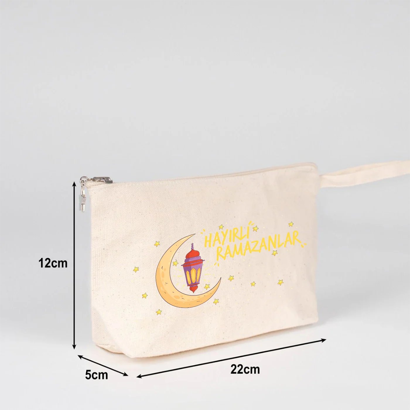 22x12x5 cm Körüklü Kanvas Kalemlik - Bayram Hediyesi - farklı açı