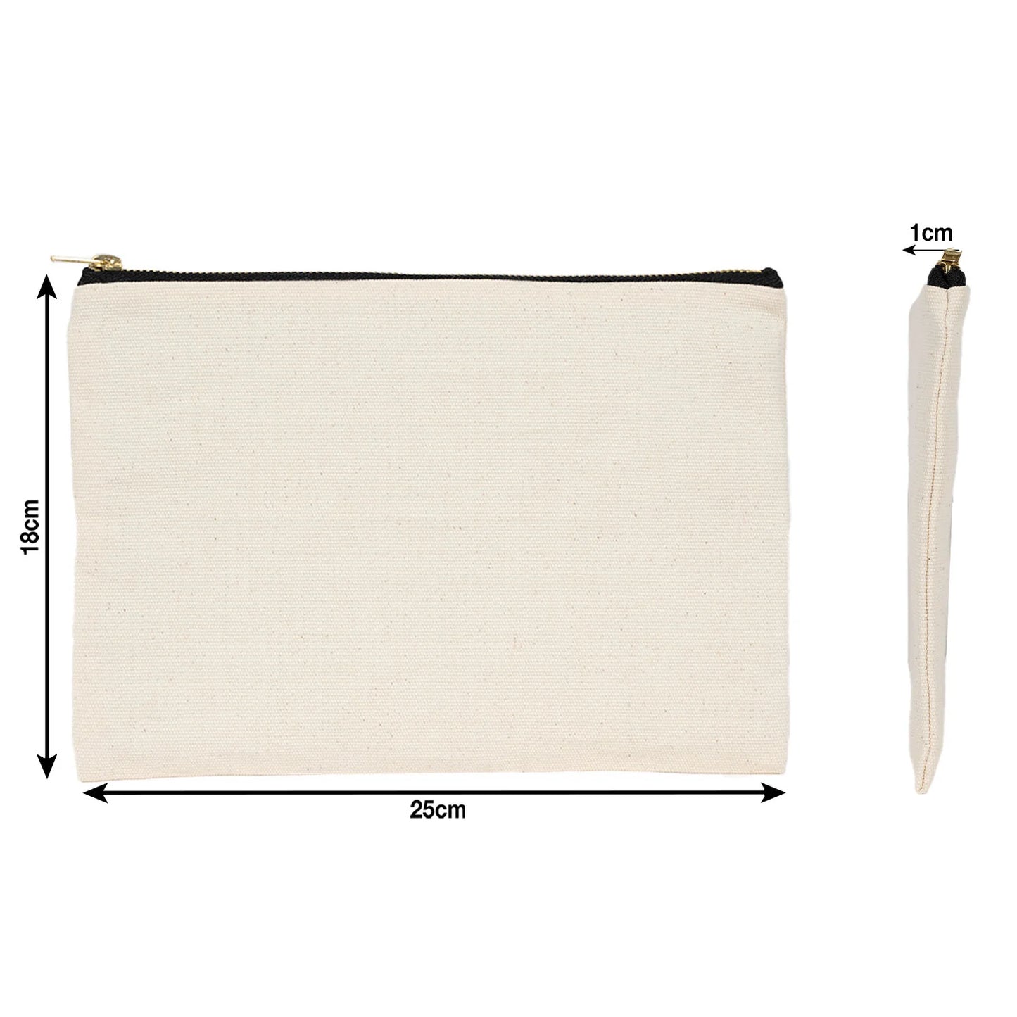 Boyanabilir 25x18 cm Ham Renk Prime Clutch Metal Fermuar Çanta - Bayram Hediy... - görsel 7
