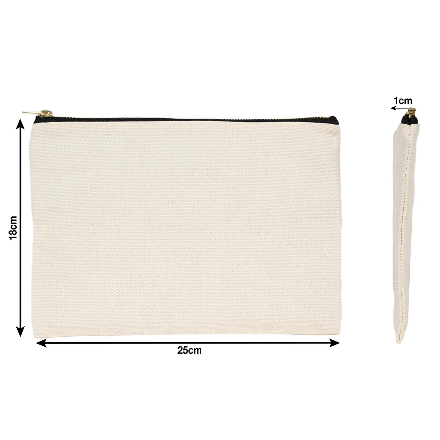 Boyanabilir 25x18 cm Ham Renk Prime Clutch Metal Fermuar Çanta - Bayram Hediy... - görsel 7