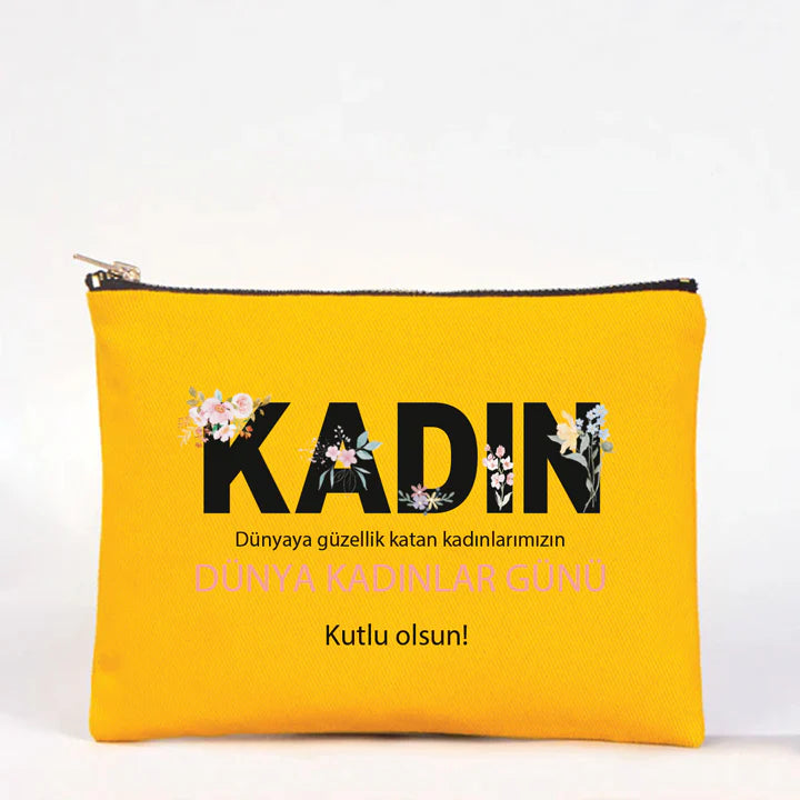21x15 cm Sarı Star Clutch  - Kadınlar Günü Hediyesi - kullanım örneği