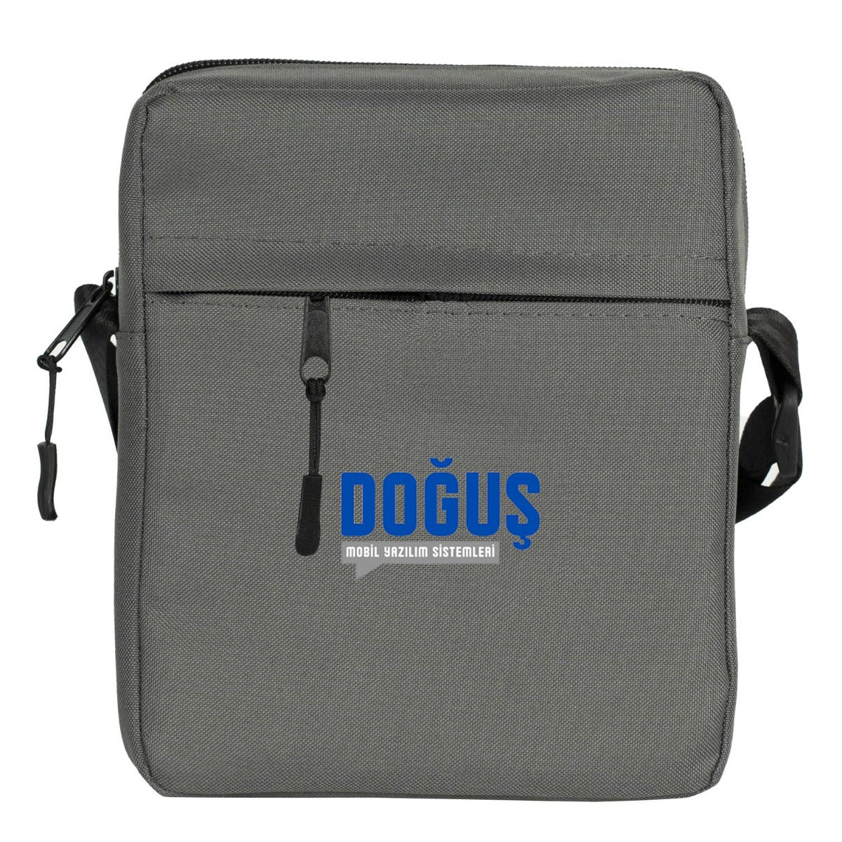 Active Omuz Çantası - Koyu Gri 16x20x8 cm (Özelleştirilebilir) - istecanta.com