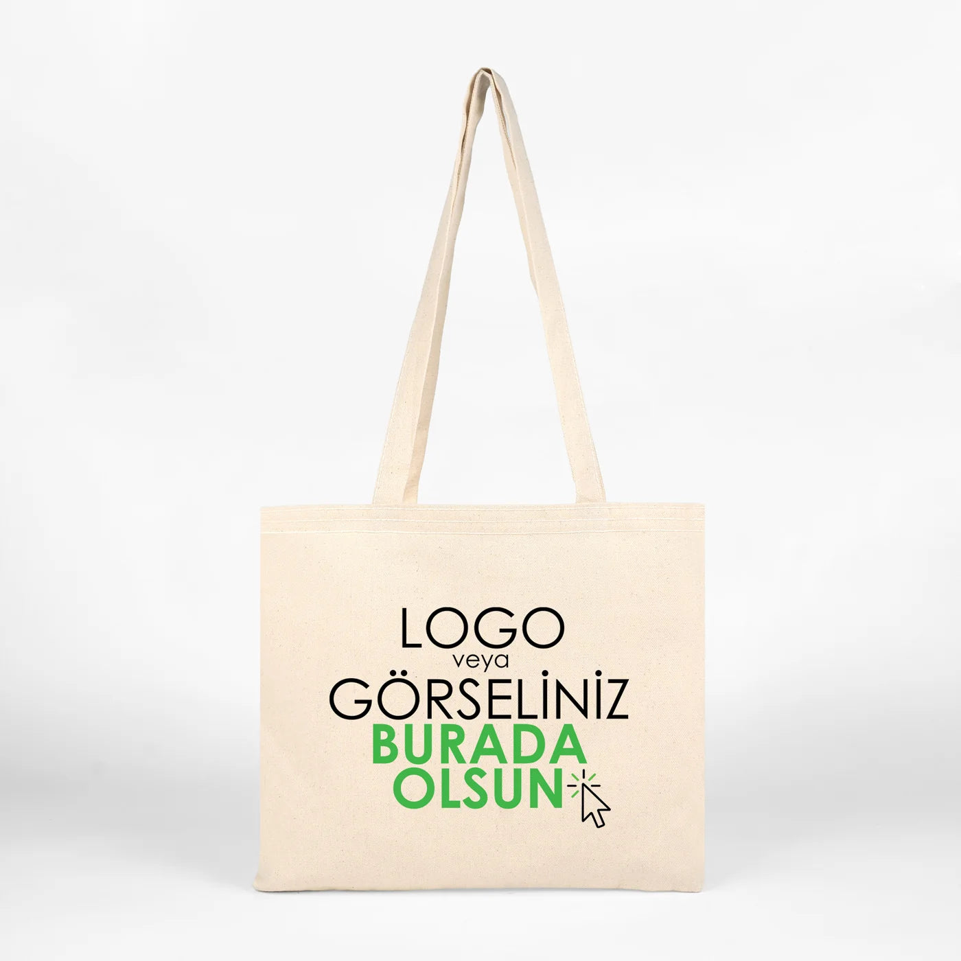 Gabardin Bez Çanta 35x30 cm (Özelleştirilebilir)