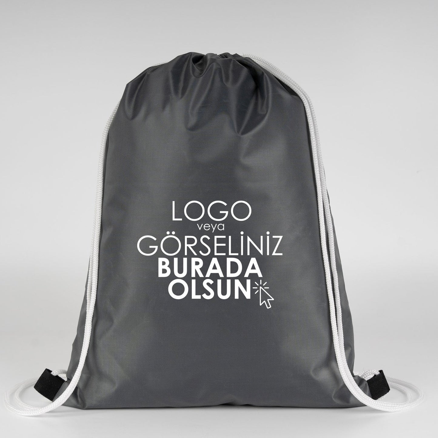 İmperteks Sırt Çantası 32x45 cm Antrasit (Özelleştirilebilir)