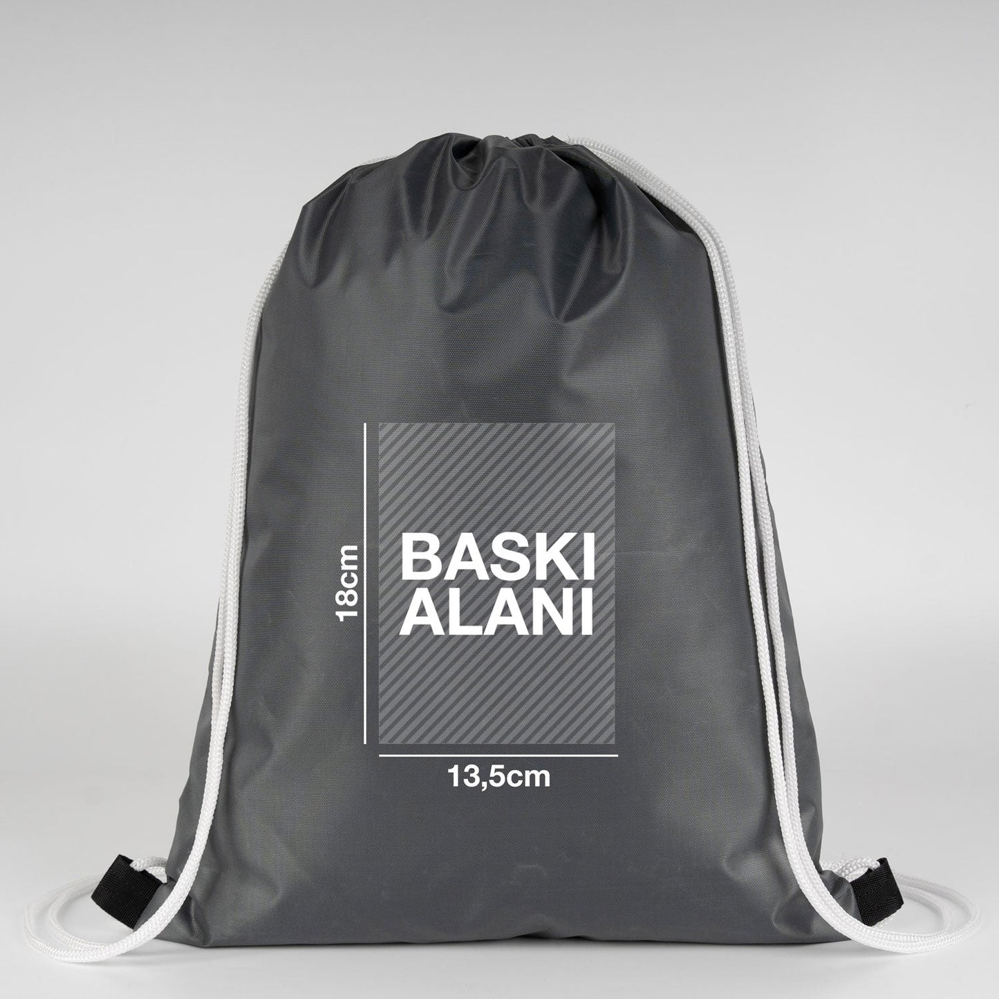 İmperteks Sırt Çantası 32x45 cm Antrasit (Özelleştirilebilir)