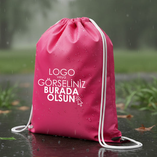 İmperteks Sırt Çantası 32x45 cm Fuşya (Özelleştirilebilir)
