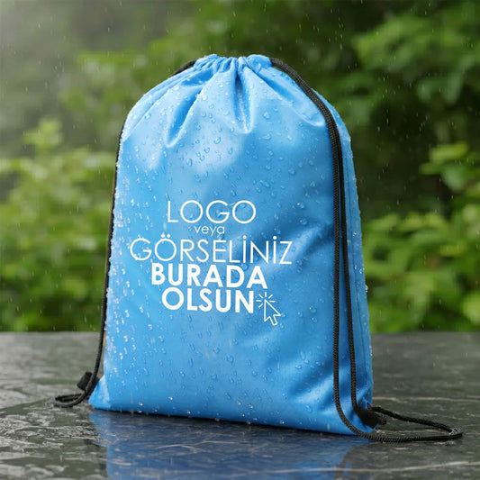 İmperteks Sırt Çantası 32x45 cm Turkuaz (Özelleştirilebilir)