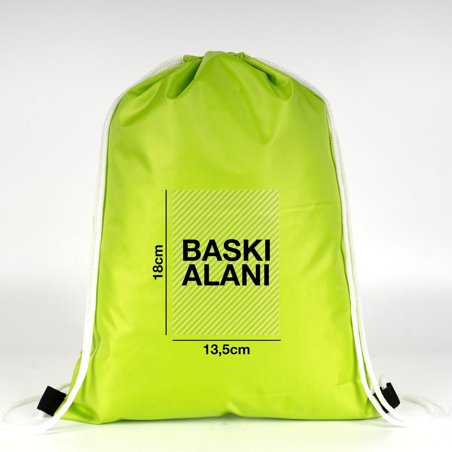 İmperteks Sırt Çantası 32x45 cm Yeşil (Özelleştirilebilir)