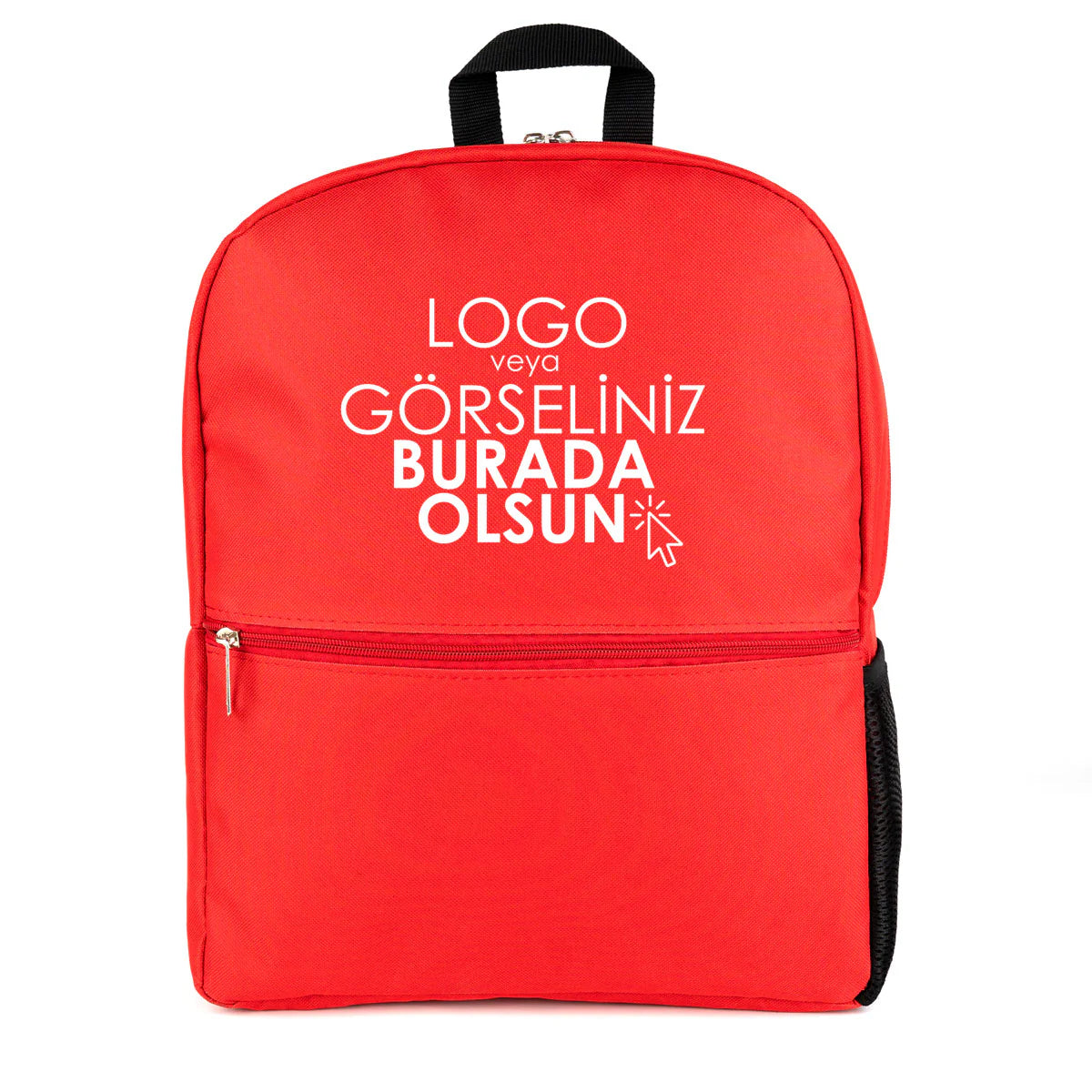 Sırt Çantası Okul Öğrenci Seyahat Promosyon İmperteks Kırmızı