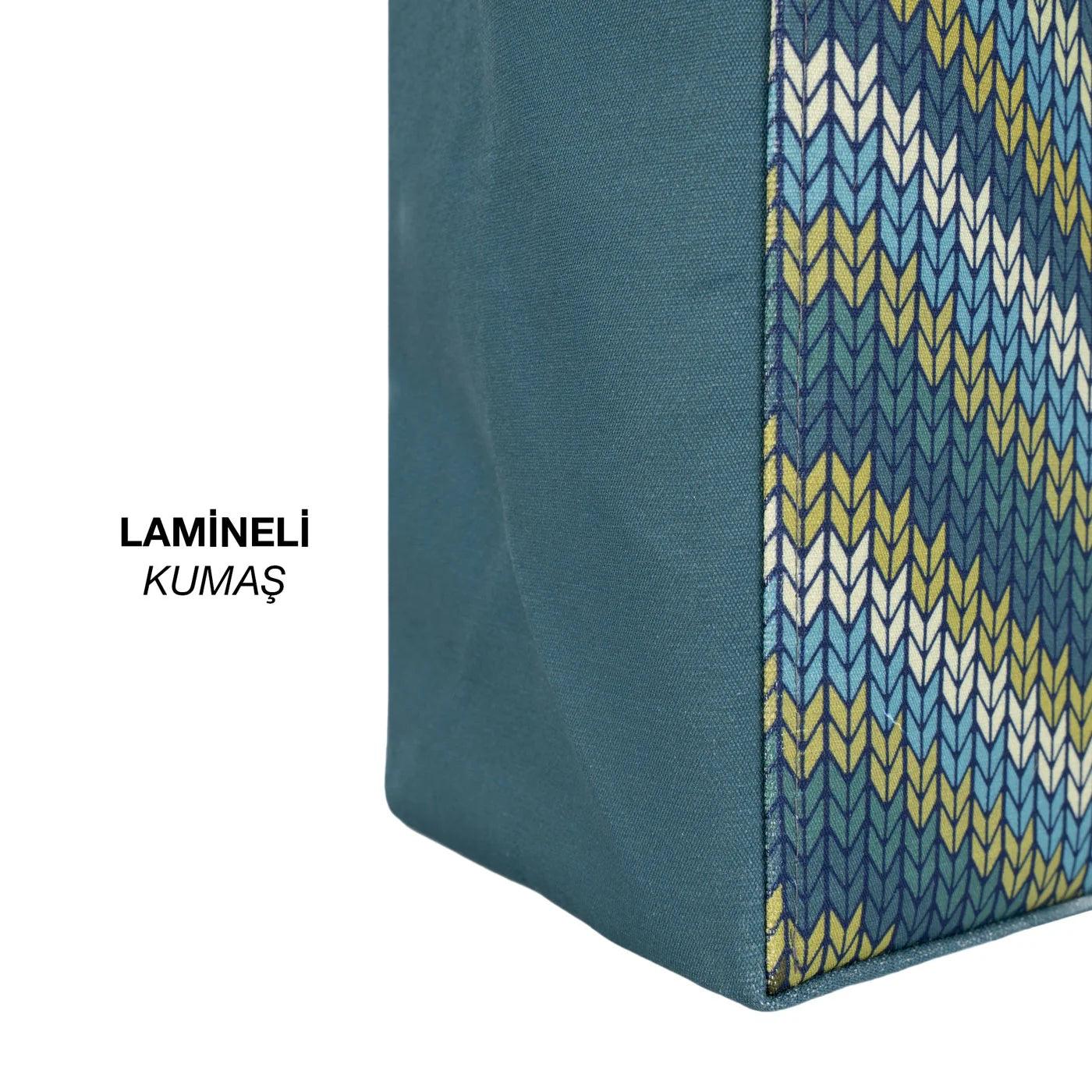 Large City Lamineli Çanta 45x35x15 cm | Tam Zemin Logo Baskılı
