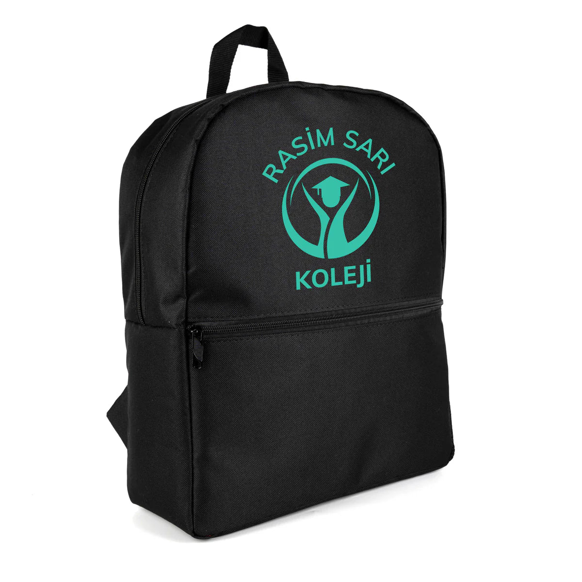 Sırt Çantası Okul Öğrenci Seyahat Promosyon İmperteks Siyah (Özelleştirilebilir) - farklı açı