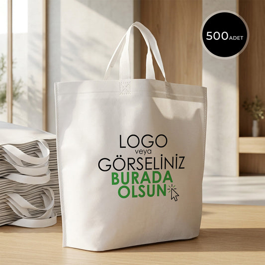 Tela Ultrasonik 45x36x12 Taban Körüklü (Özelleştirilebilir) -500 Adet Tek Renk Baskı