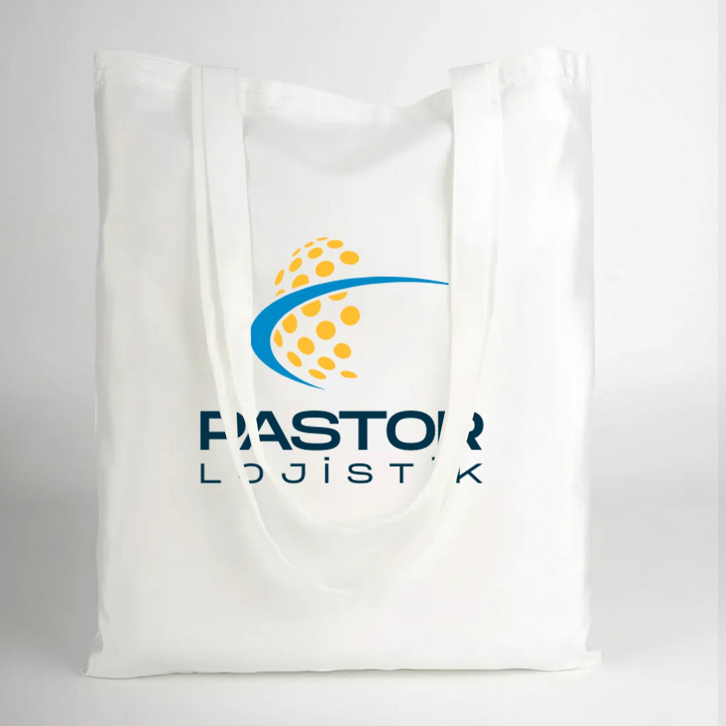 Toptan Logo Baskılı Mikro Polyester Çanta – Beyaz Promosyon Omuz Çantası