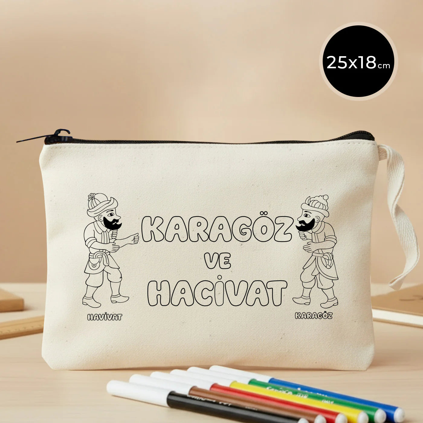 Boyanabilir 25x18 cm Clutch Astarsız Çanta - Bayram Hediyelik