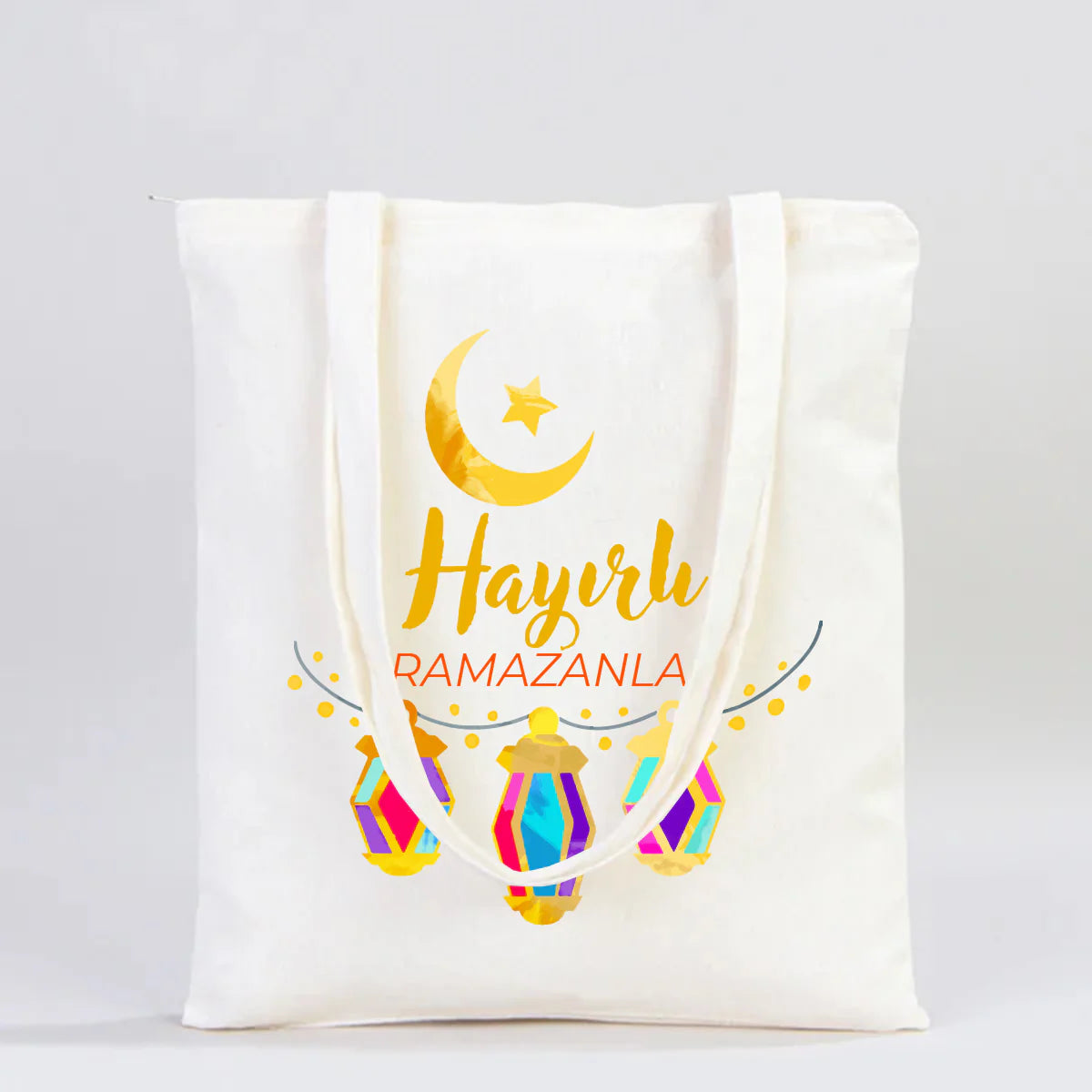 35x40 cm Ham Bez Fermuarlı Çanta - Bayram Çantası - görsel 6