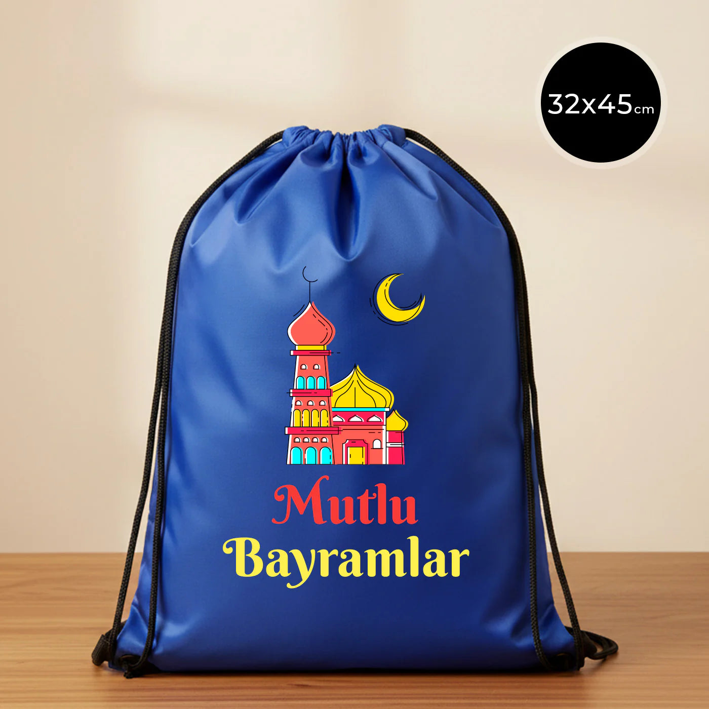 32x45 cm Saks Mavi İmperteks Sırt Çantası - Bayram Çantam