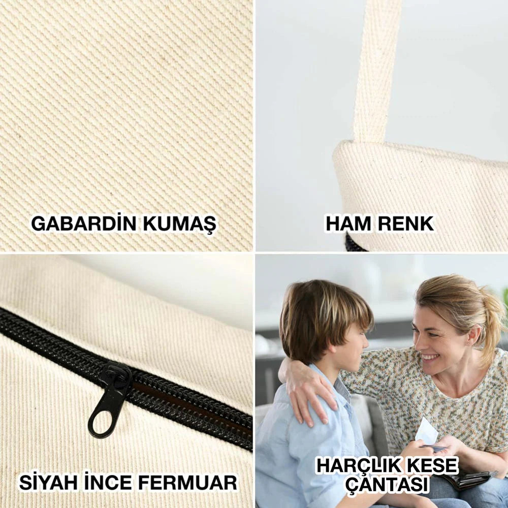 19x14 cm Çocuk Bayram Harçlık Kese Çantası - Teravih Çantası - görsel 6