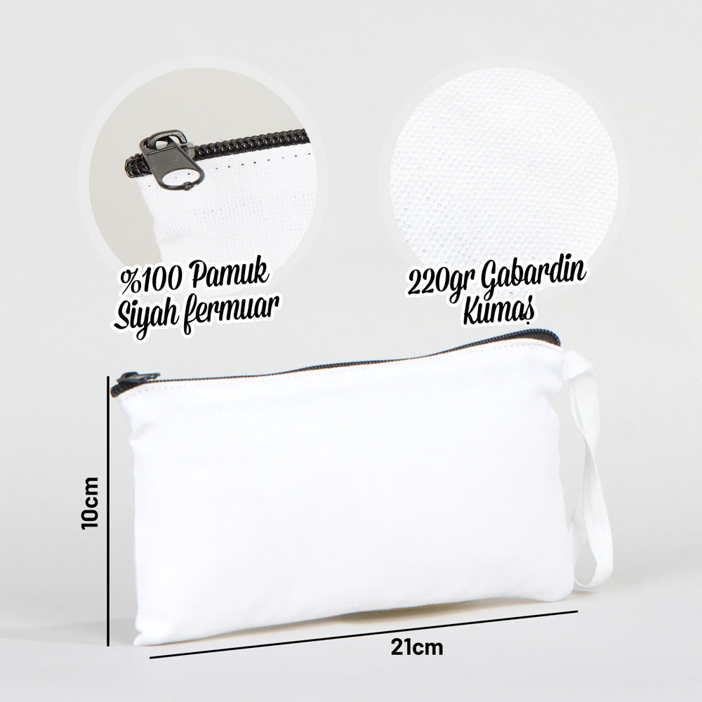 Anneler Günü Boyanabilir Kalemlik Beyaz 21x10 cm