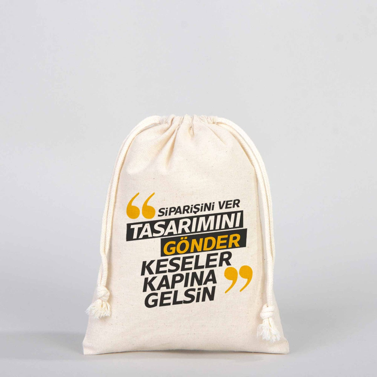Karne Günü Hediyesi Bez Kese – 15,5 × 20 cm (Özelleştirilebilir)
