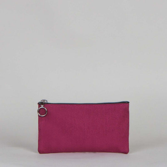 Gala Kalemlik Clutch Bordo Renk 18x10 cm - istecanta.com