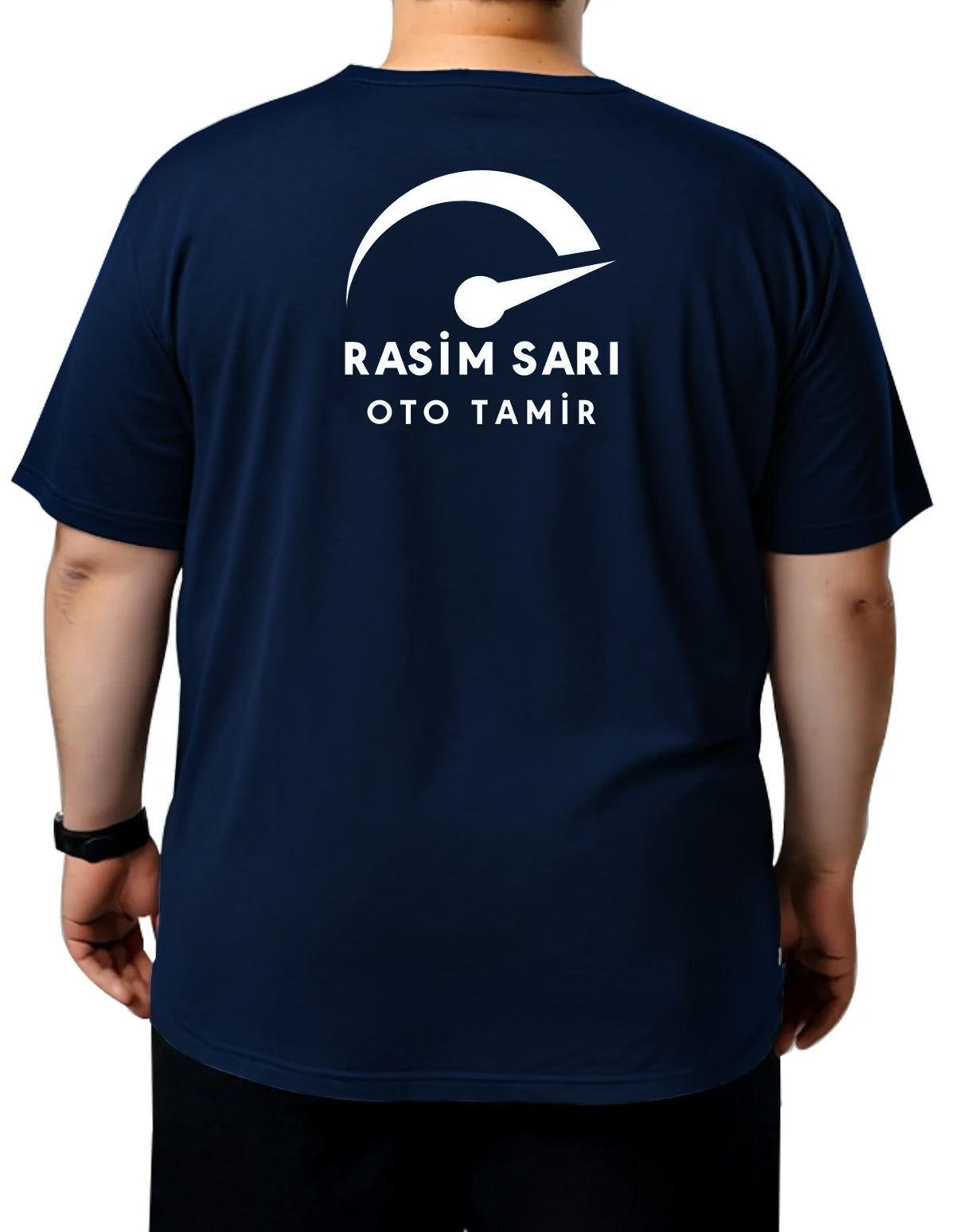 Toptan Büyük Boy Tişört -  Lacivert (Özelleştirilebilir)