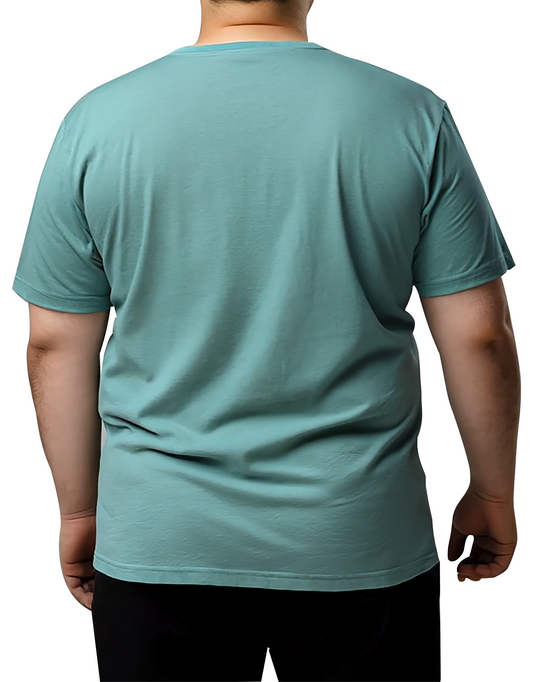Toptan Büyük Boy Tişört - Mint Yeşil