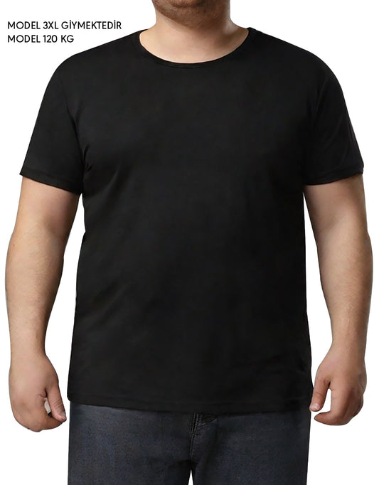 Büyük Boy T-shirt - Siyah