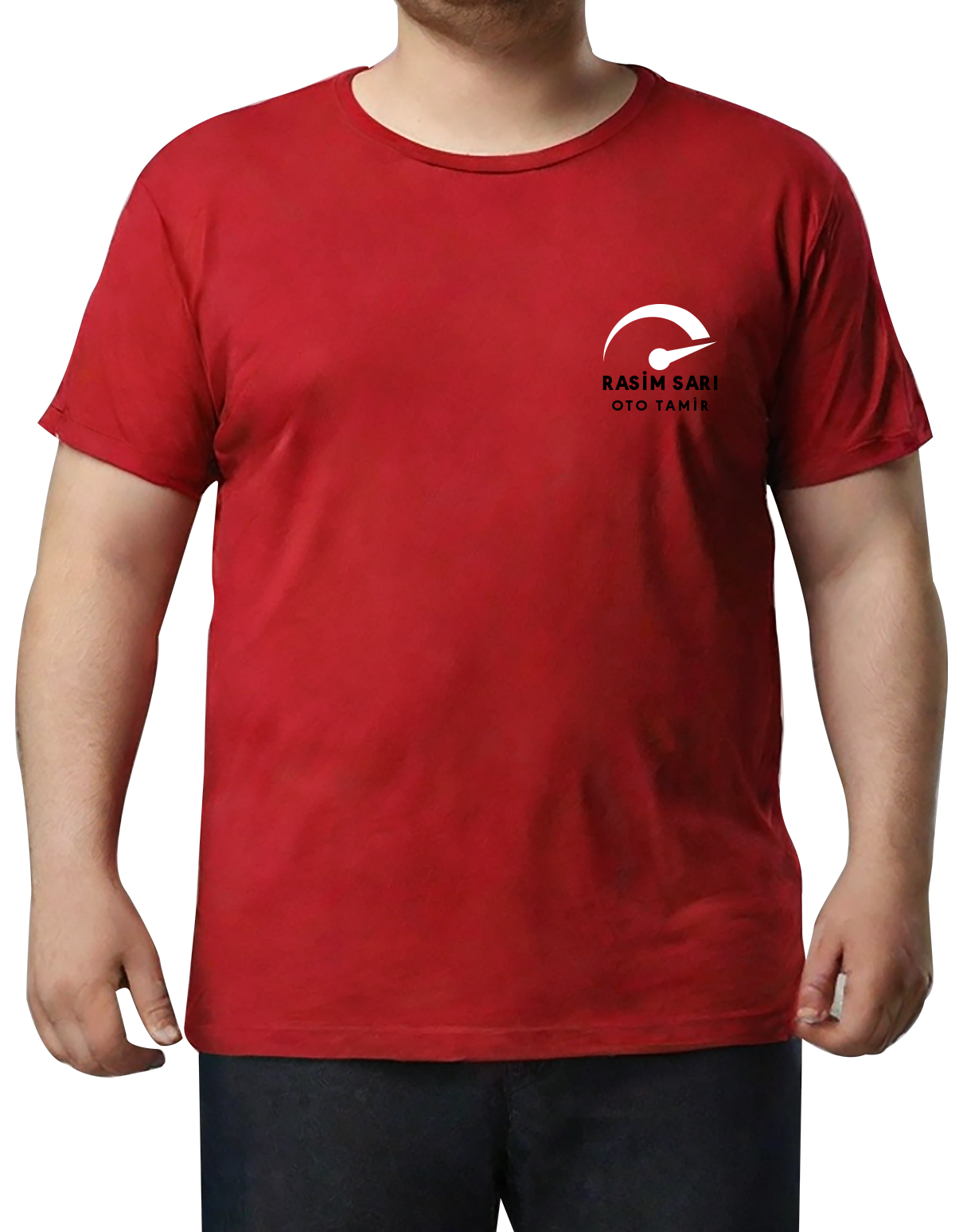 Toptan Büyük Boy Tişört - Kırmızı (Özelleştirilebilir)