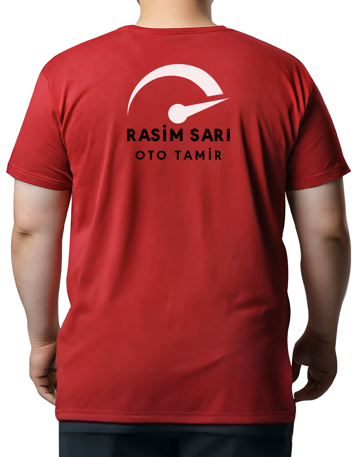 Toptan Büyük Boy Tişört - Kırmızı (Özelleştirilebilir)
