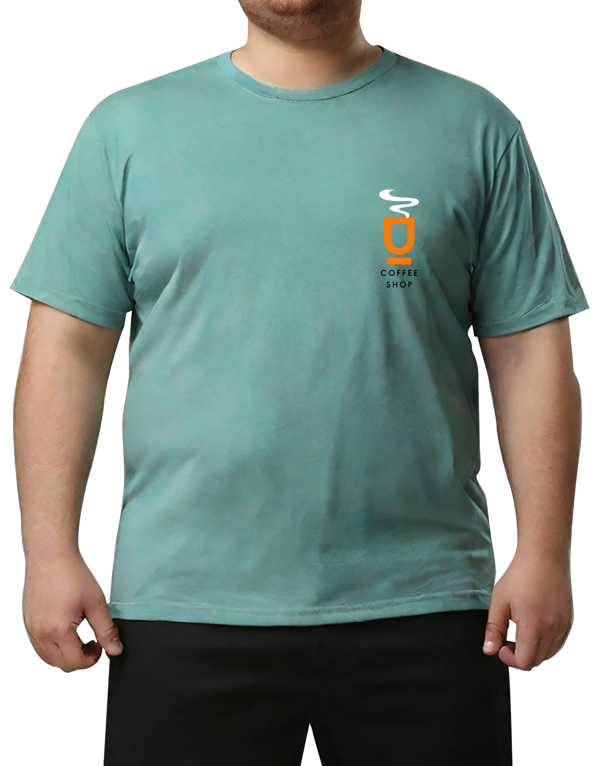 Toptan Büyük Boy Tişört -  Mint Yeşil (Özelleştirilebilir)