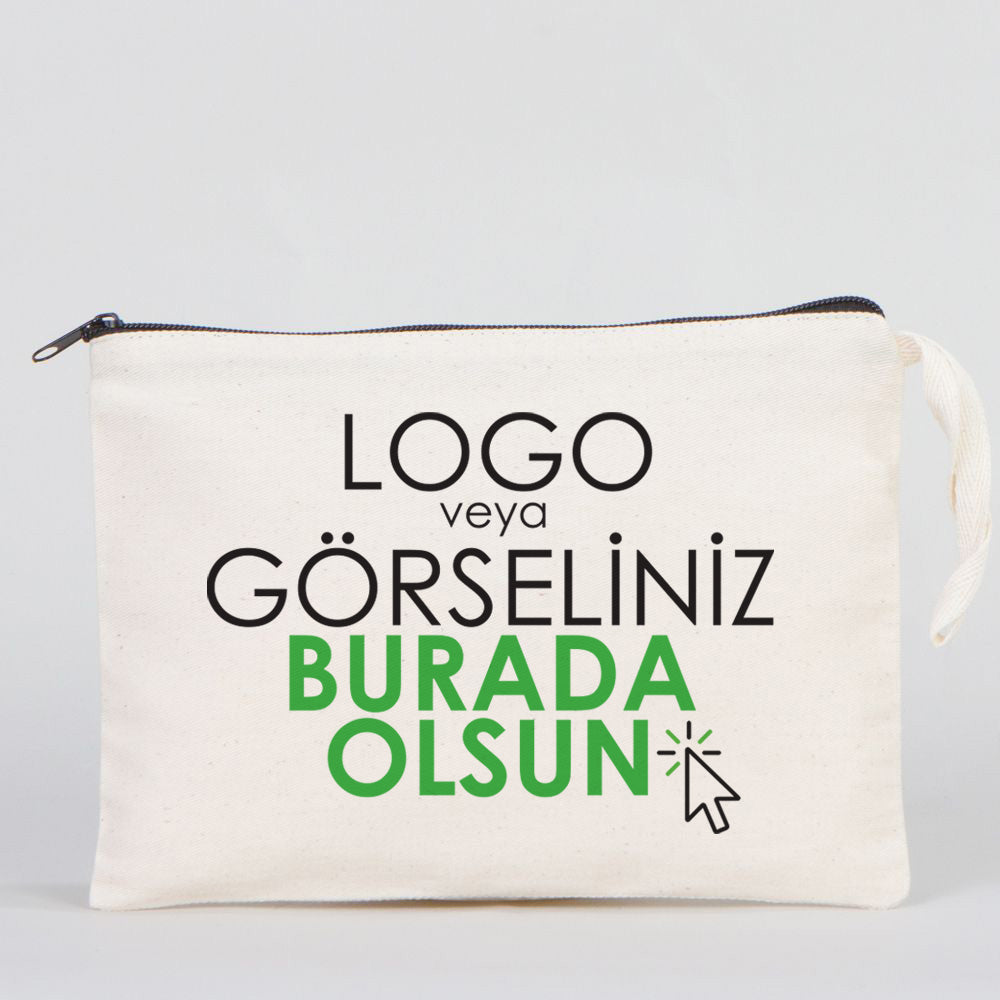 Karne Günü Desenli Clutch Astarsız Çanta – 25×18 cm