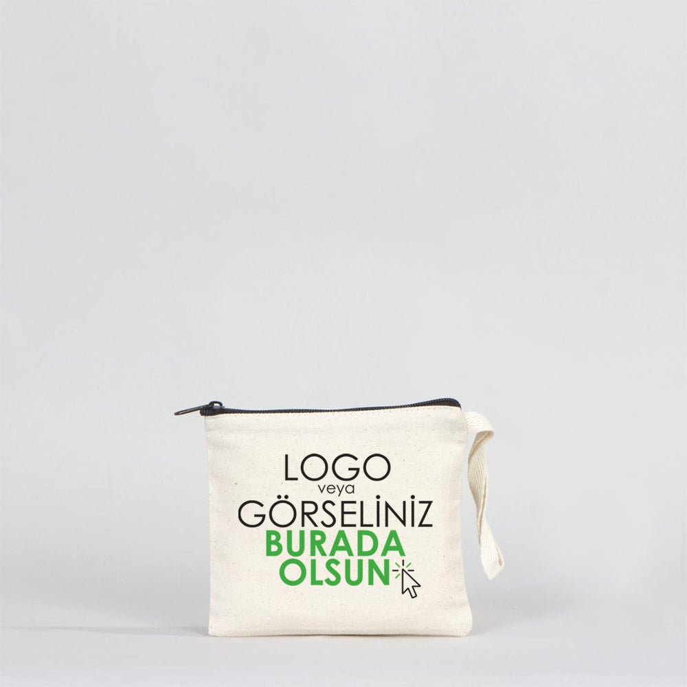 Karne Günü Desenli Clutch Astarsız Çanta – 15x13 cm