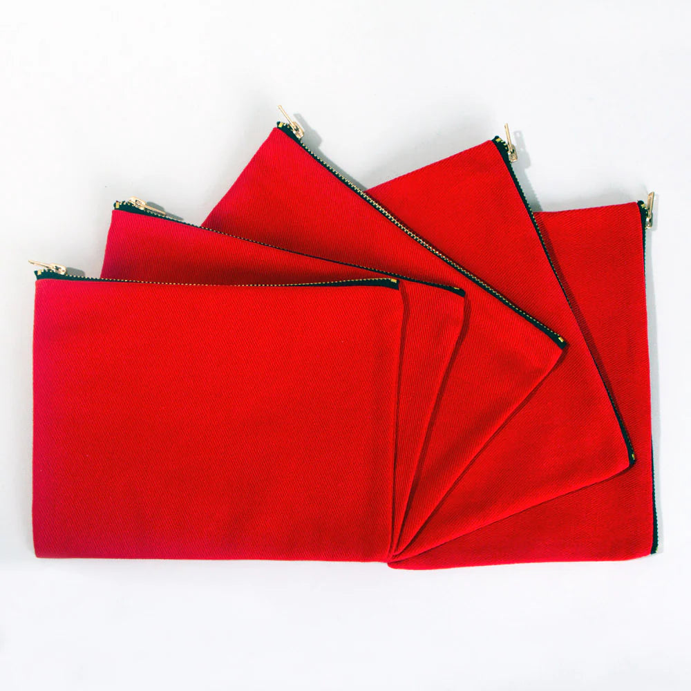 21x15 cm Kırmızı Star Clutch - Bayram Harçlık Cüzdanı - görsel 10