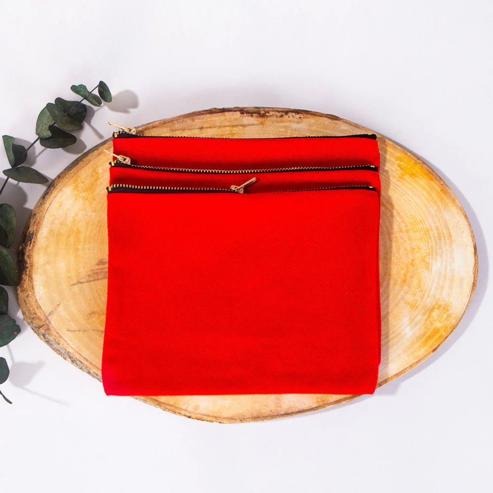 21x15 cm Kırmızı Star Clutch - Kadınlar Günü Hediyesi - görsel 8