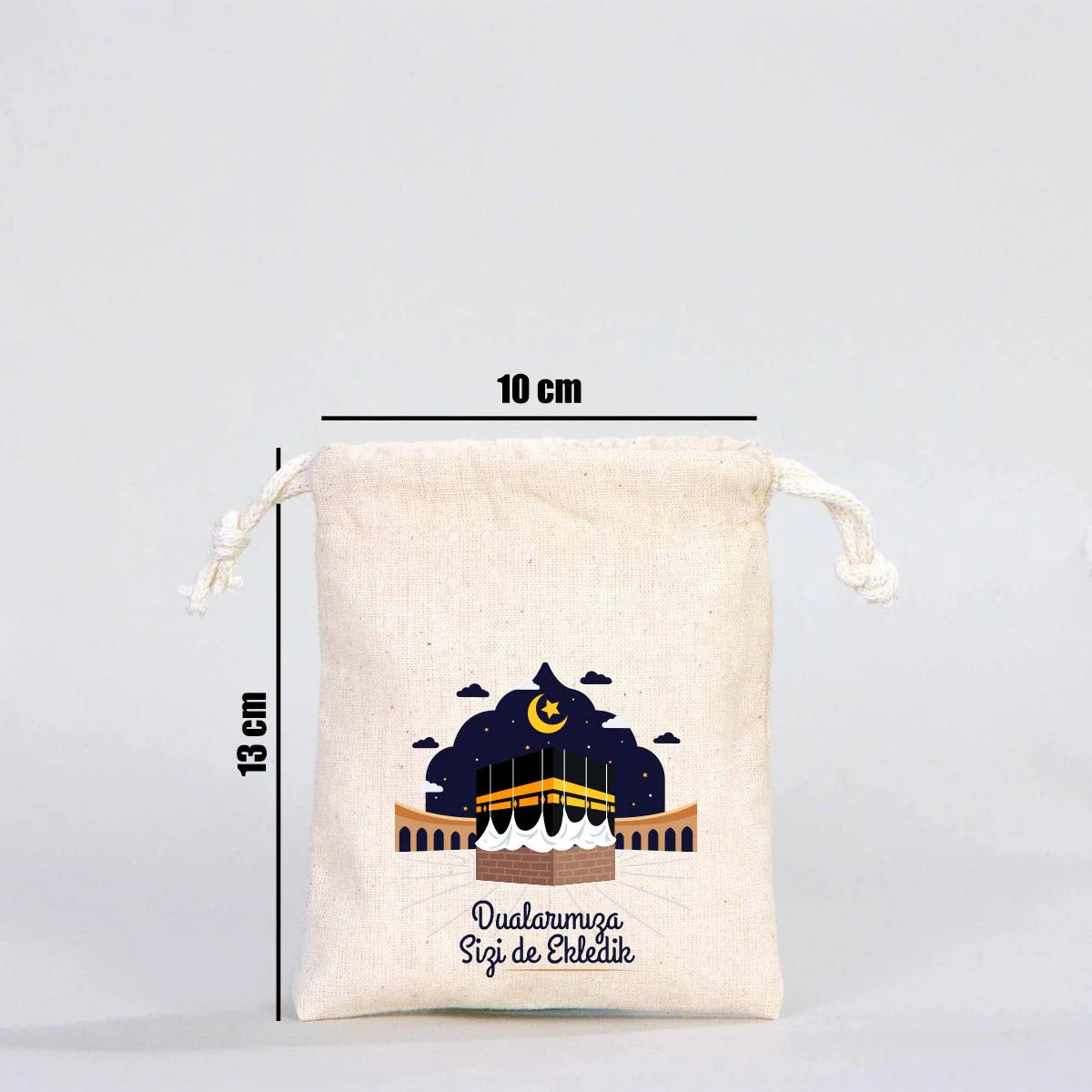 10x13 cm Sizlere Kabe-i Muazzama’dan Sevgi ve Selam Getirdik | Hac ve Umre He... - yakın çekim