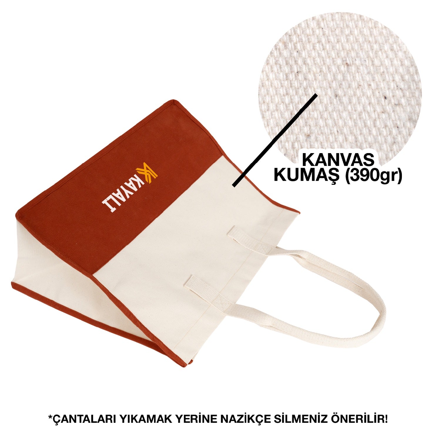 Elite Kanvas Alışveriş ve Plaj Çantası – 390gr Dayanıklı Kumaş, 45x35x19 cm, ... - görsel 9