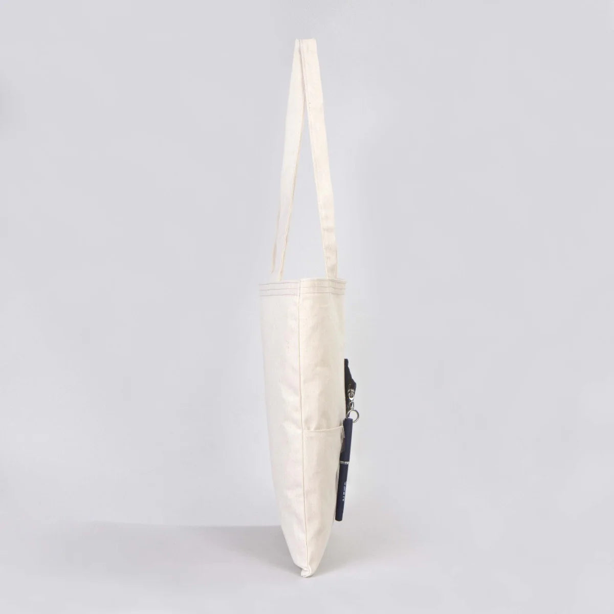 Boyanabilir 35x40 cm Gabardin Çift Cep Bölmeli Bez Çanta - 23 Nisan Hediyesi - görsel 8