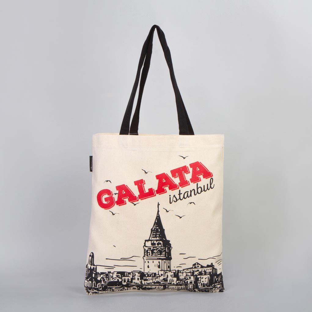 Bammerz Gabardin Siyah Kulp 35X40 cm Galata Çanta - istecanta.com