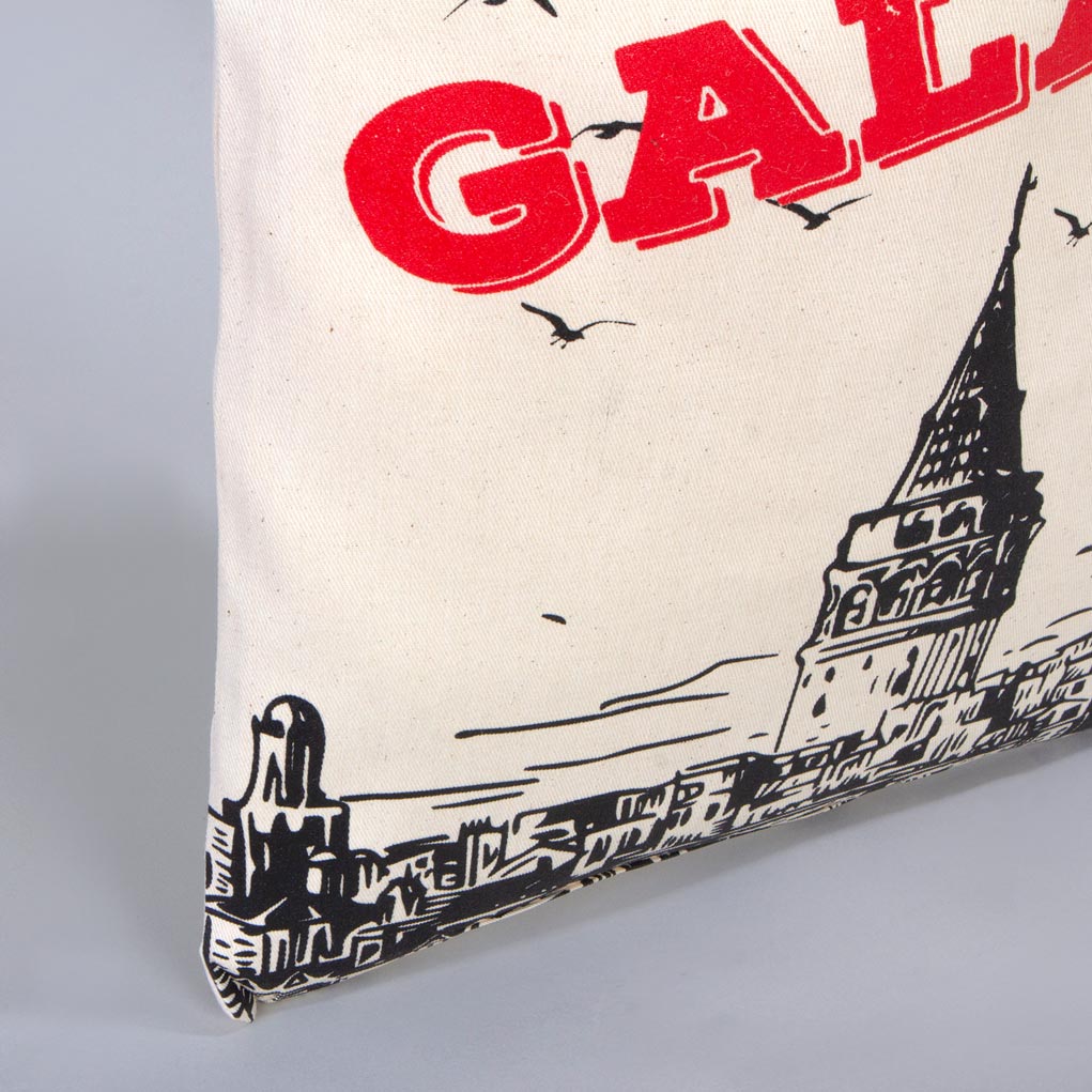 Bammerz Gabardin Siyah Kulp 35X40 cm Galata Çanta - istecanta.com