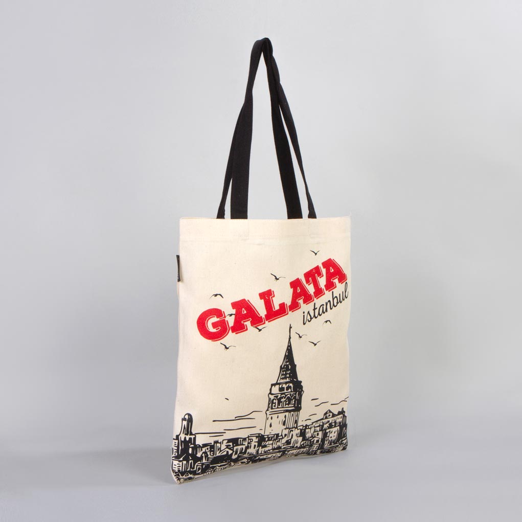 Bammerz Gabardin Siyah Kulp 35X40 cm Galata Çanta - istecanta.com