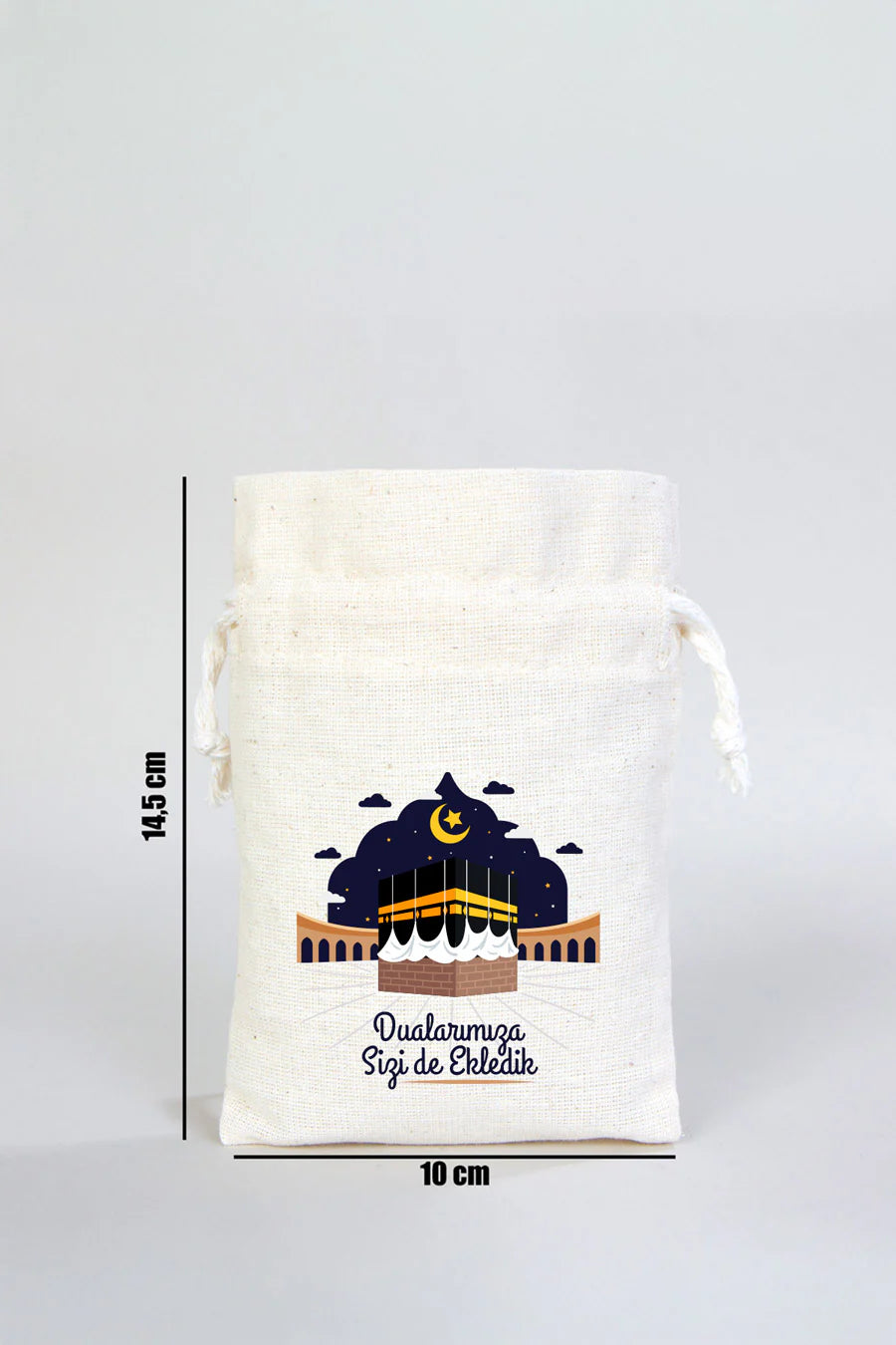 10x14,5 cm Sizlere Kabe-i Muazzama’dan Sevgi ve Selam Getirdik | Hac ve Umre ... - yakın çekim