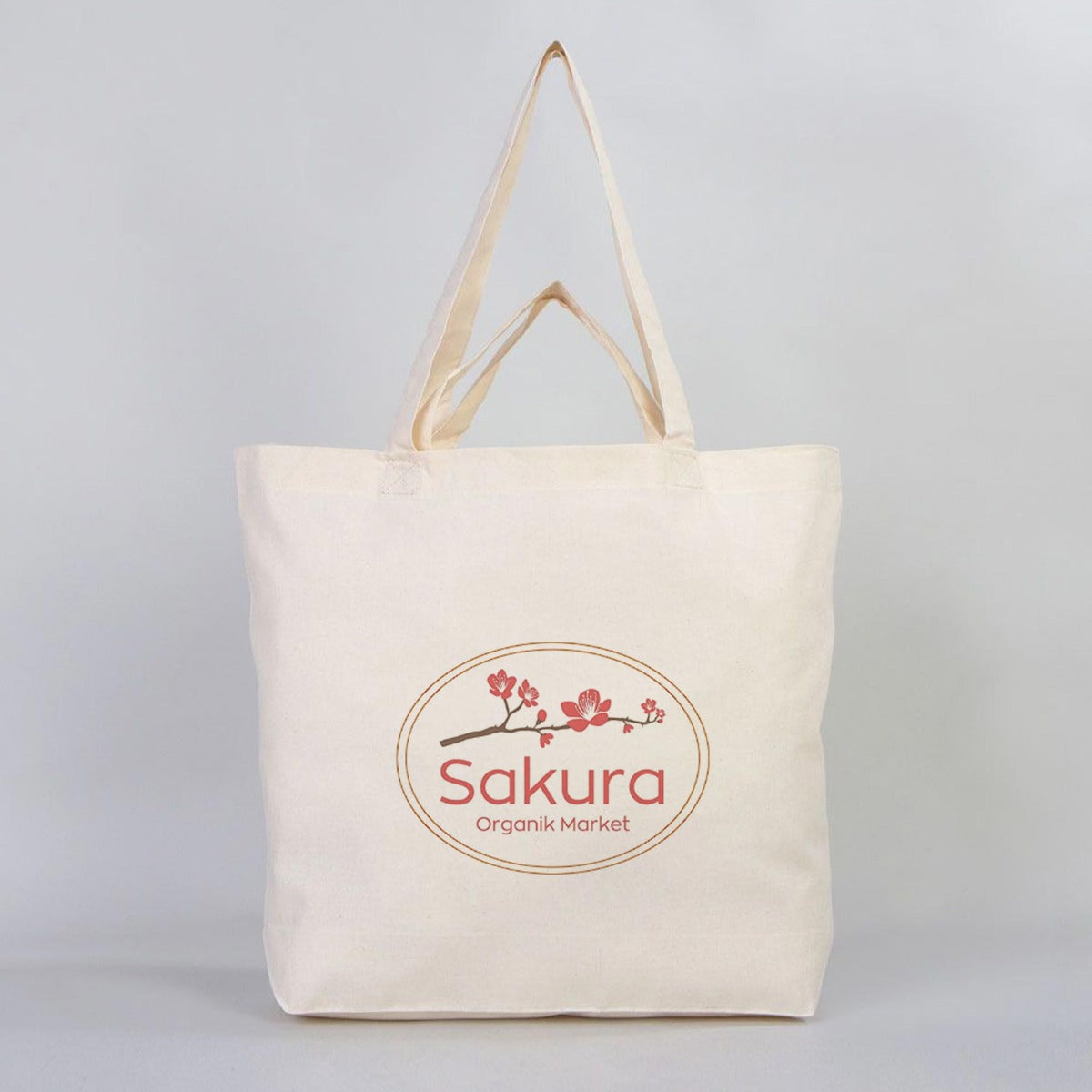 Ham Bez Alışveriş - Market Çantası 48x41x10 cm (Özelleştirilebilir) - istecanta.com