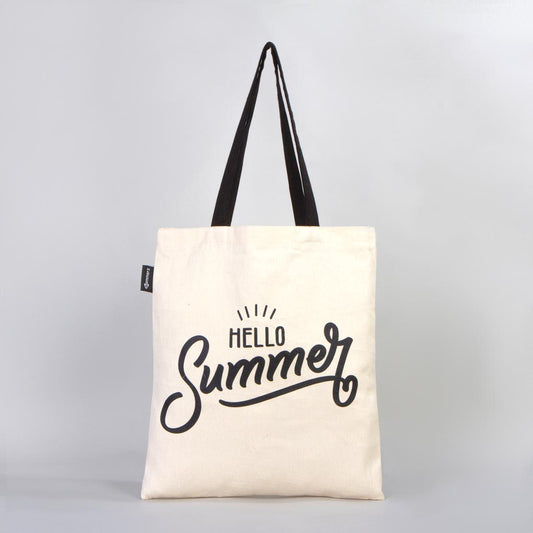Bammerz Gabardin Siyah Kulp 35X40 cm Hello Summer Çanta - istecanta.com