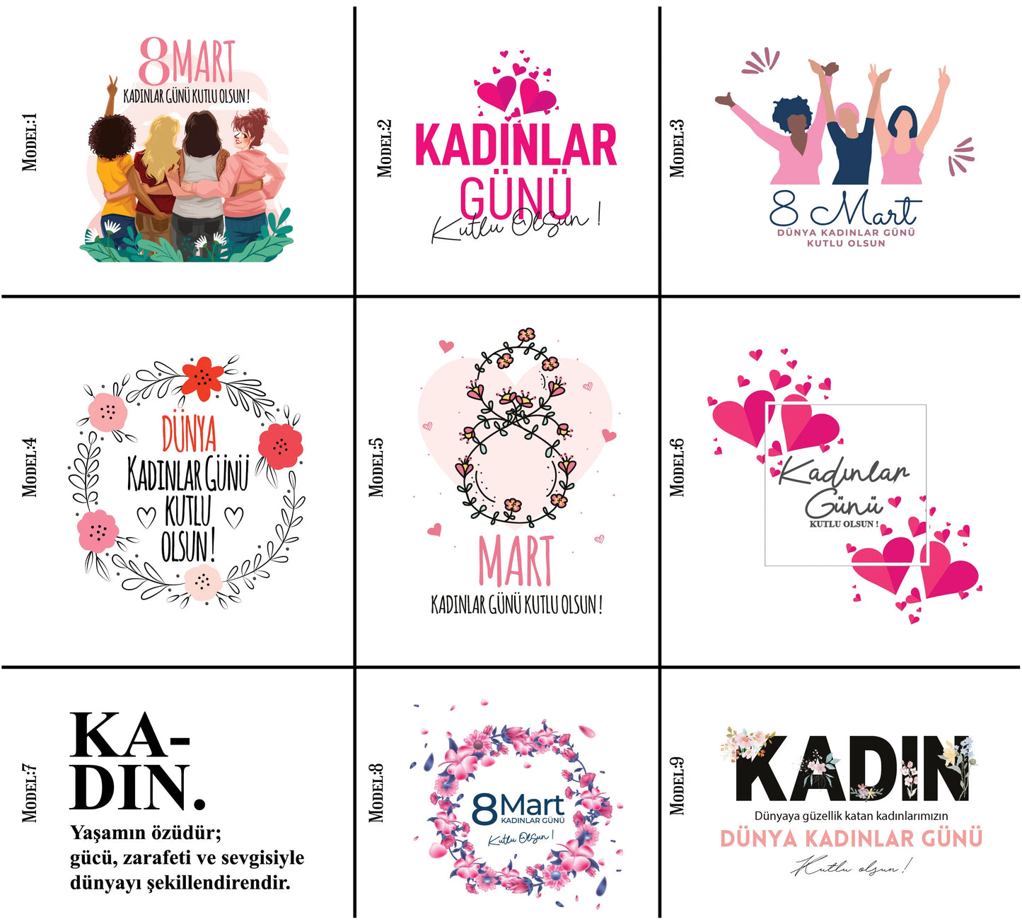 40x35x12 cm Trend Kanvas Çanta Pembe Kulp - Kadınlar Günü Hediyesi - görsel 6