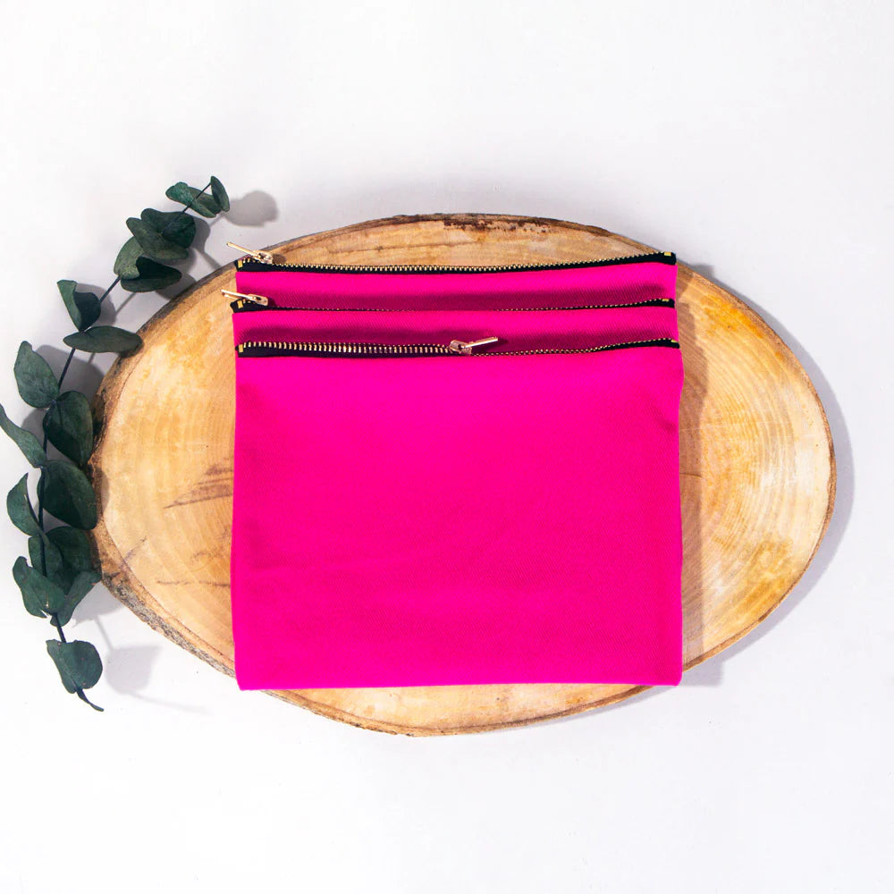 21x15 cm Fuşya Star Clutch - Bayram Harçlık Cüzdanı - görsel 6