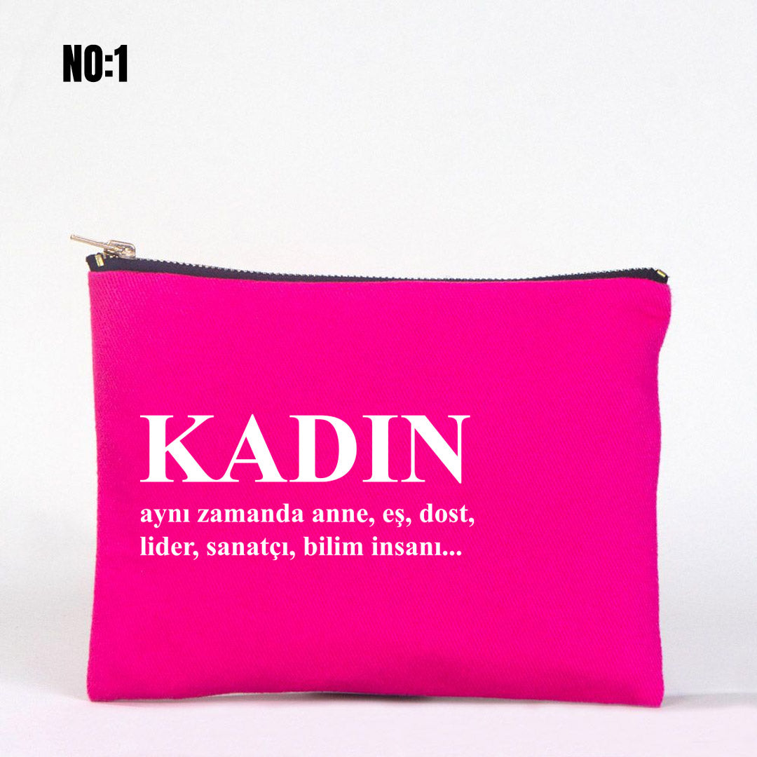 Kadınlar Gününe Özel Renkli Star Clutch - 21x15 cm - detay görünüm