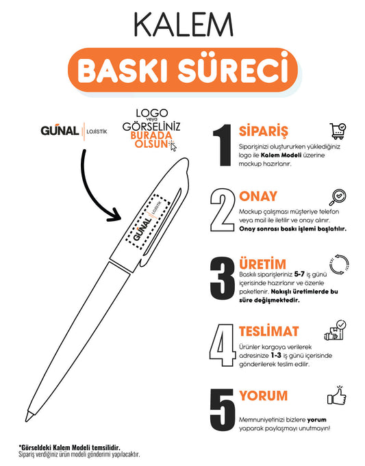1112-T Siyah Metal Tükenmez Kalem